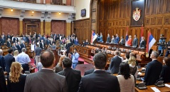 3. oktobar 2017. Prva sednica Drugog redovnog zasedanja Narodne skupštine Republike Srbije u 2017. godini 